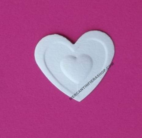 Perforatore effetto rilievo cuore Fustella per carta