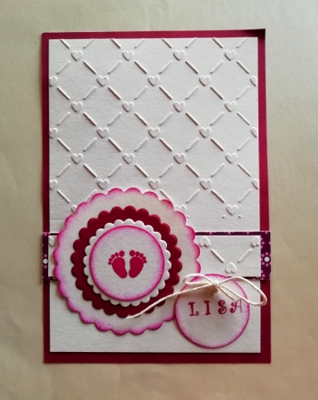 Folder Embossing e fustelle per Big Shot Biglietti