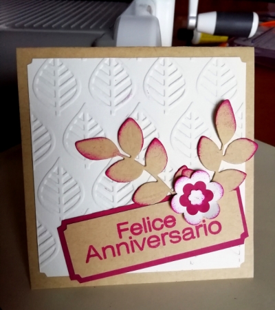 Folder Embossing e fustelle per Big Shot Biglietti
