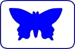 Fustella farlalla 15mm. FUSTELLE SMALL