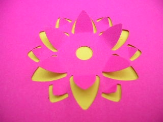 Perforatore Pop-Up Fiore FUSTELLE 3D