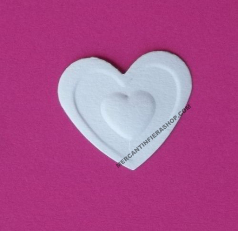 Fustella effetto rilievo Cuore FUSTELLE RILIEVO