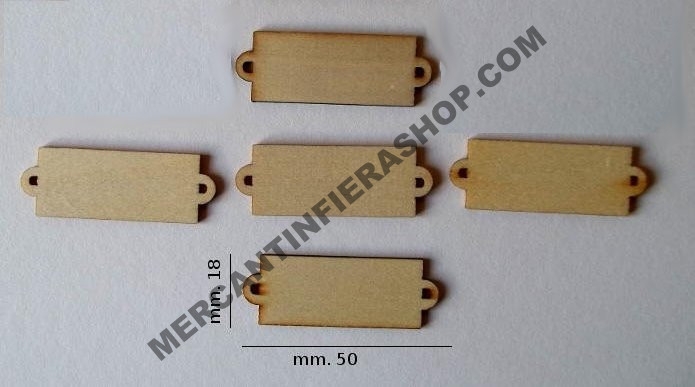 Decori legno etichette ACCESSORI