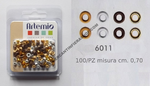 Rivetti Tondi Colore Oro ACCESSORI