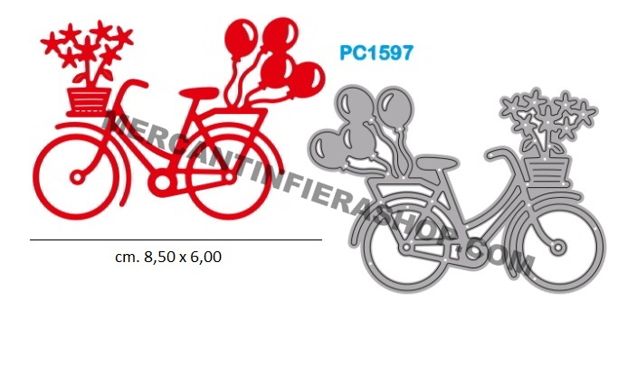 Fustella sottile Bicicletta SOTTILI