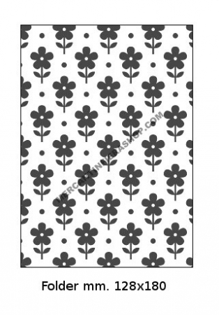 Embossing Folder Sfondo Fiori EMBOSSING