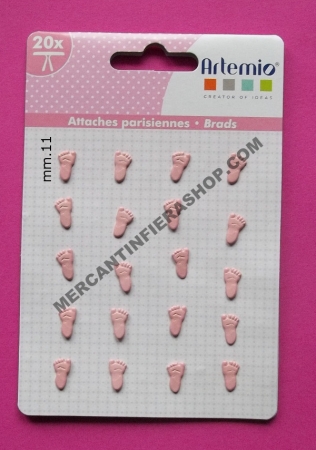 Brads Piedini rosa ACCESSORI
