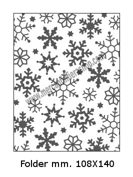 Embossing Folder Cristalli per Big Shot EMBOSSING