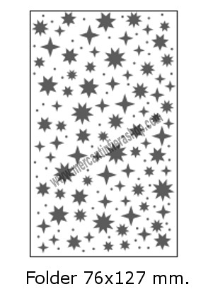Embossing Folder Cristalli EMBOSSING