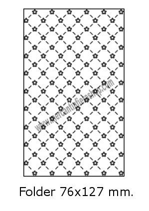Embossing Folder Sfondo Fiori EMBOSSING