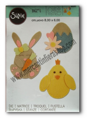 Fustella Bigz L Sizzix Pasqua ALTE