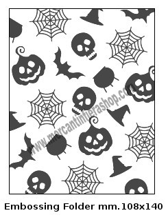 Embossing Folder Halloween EMBOSSING