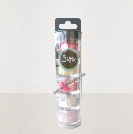 Sizzix Sequins & Beads Rosa BIG SHOT