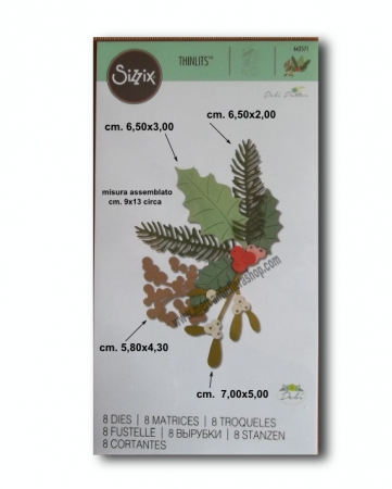 Sizzix Thinlits Winter Foliage SOTTILI