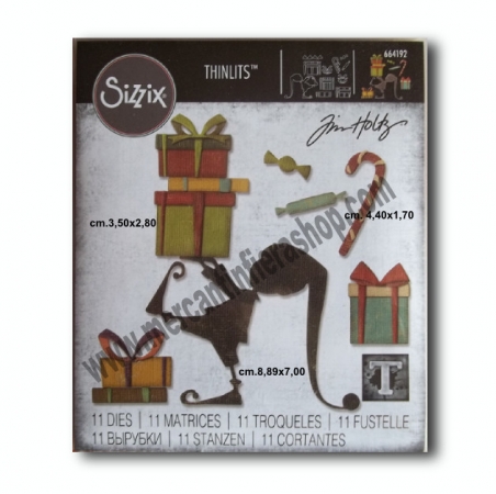Sizzix Thinlits Santa's Helper SOTTILI