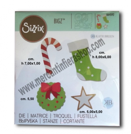 Fustella Sizzix Bigz Natale ALTE