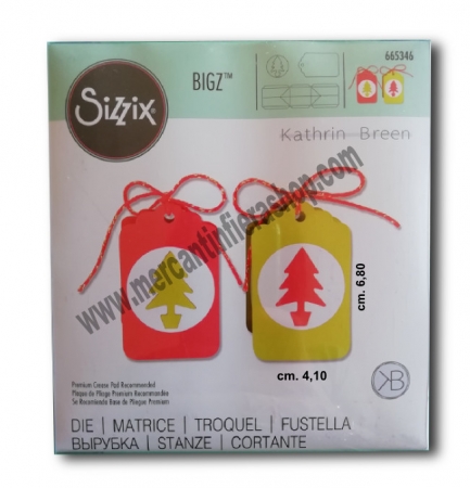 Sizzix Bigz Gift Tag Box ALTE