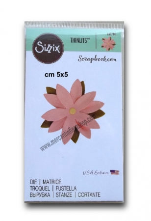 Fustella SizzixThinlits Pretty Flower SOTTILI