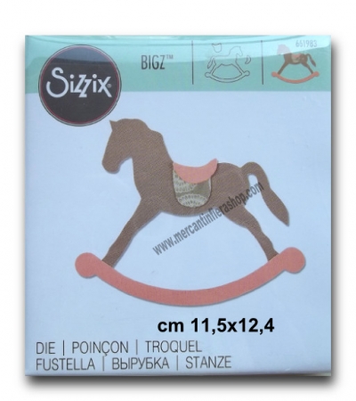 Sizzix Bigz cavallo a dondolo ALTE