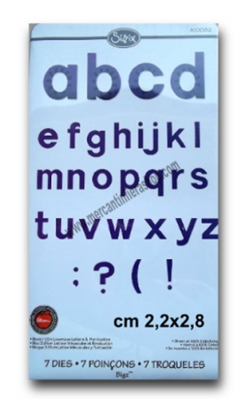 Sizzix Bigz Alfabeto minuscolo Allstar ALTE