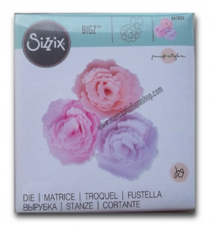 Sizzix Bigz 3D Gabbage Rose ALTE