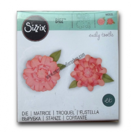 Sizzix Bigz Fiori con foglie ALTE