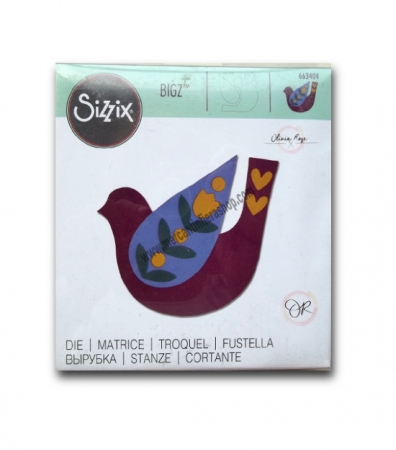 Fustella Sizzix Bigz Country Bird ALTE