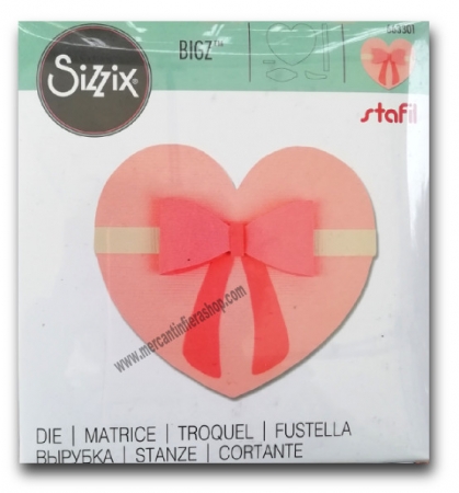 Fustella Bigz Cuore con fiocco ALTE