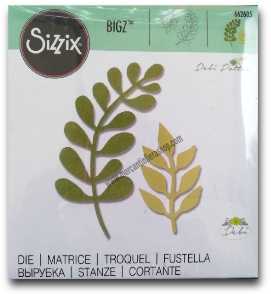 Sizzix Bigz Rami con foglie 