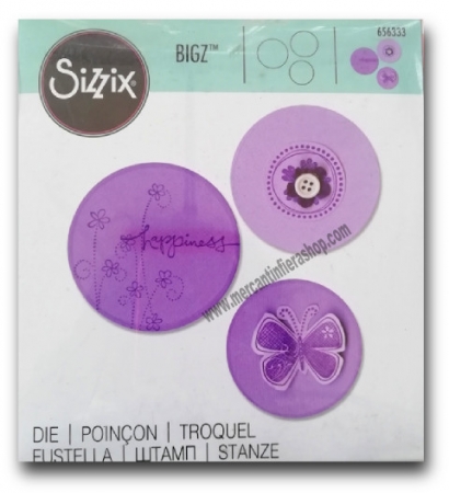 Fustella Sizzix Bigz Cerchi ALTE