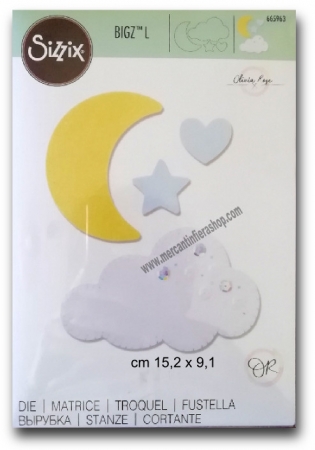 Sizzix Bigz L Moon & Cloud ALTE