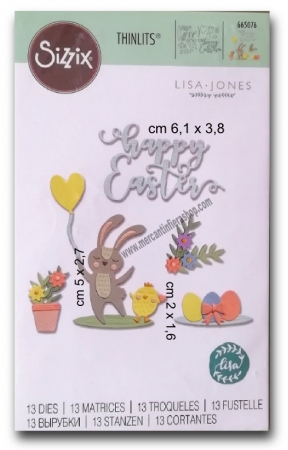 Sizzix Thinlits Pasqua SOTTILI